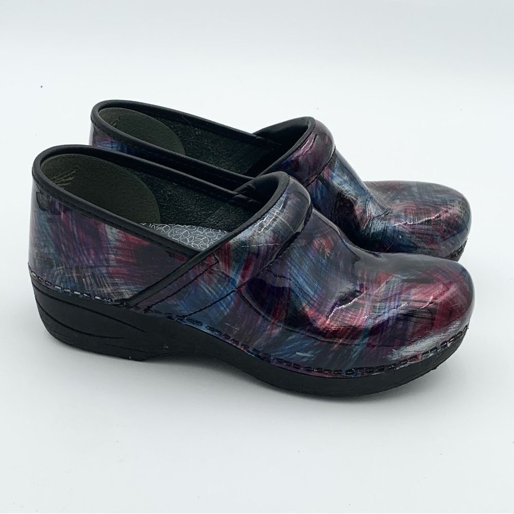 Dansko Professional Multicolor Leather Clogs – EU 39